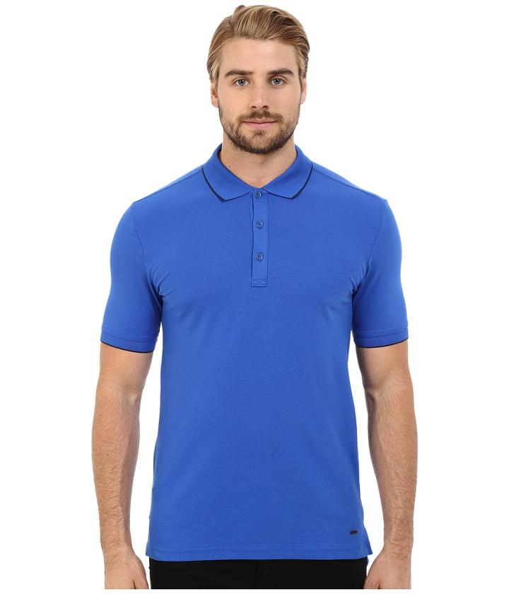 Hugo - Delorian - Polo With Contrast Piping