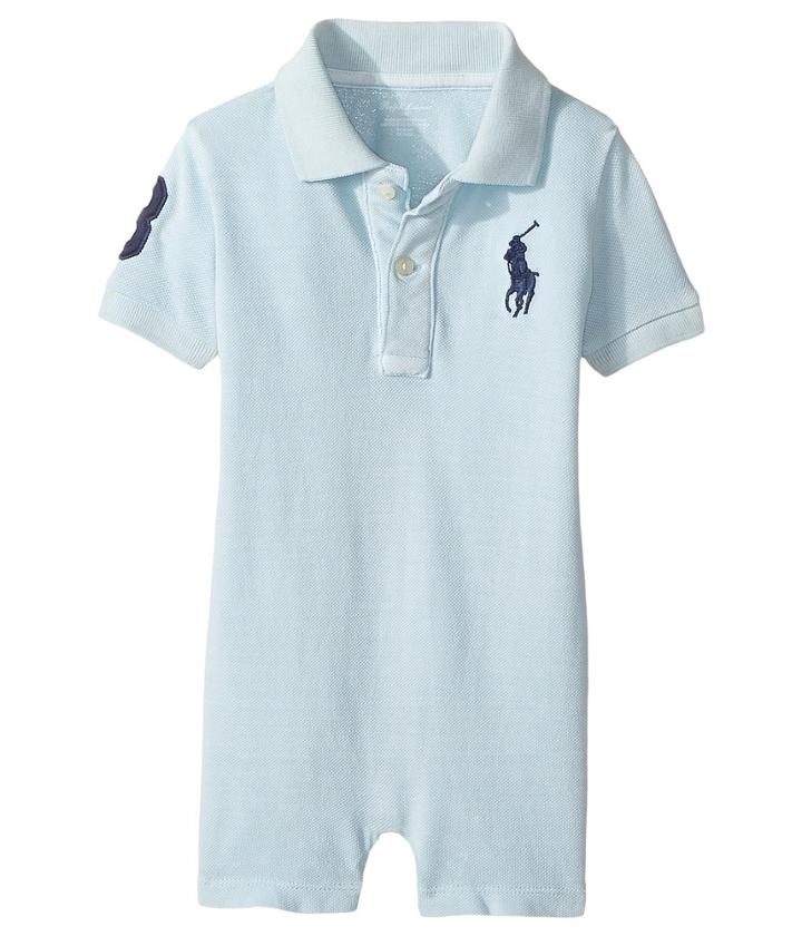 Ralph Lauren Baby - Mesh Polo Shortalls