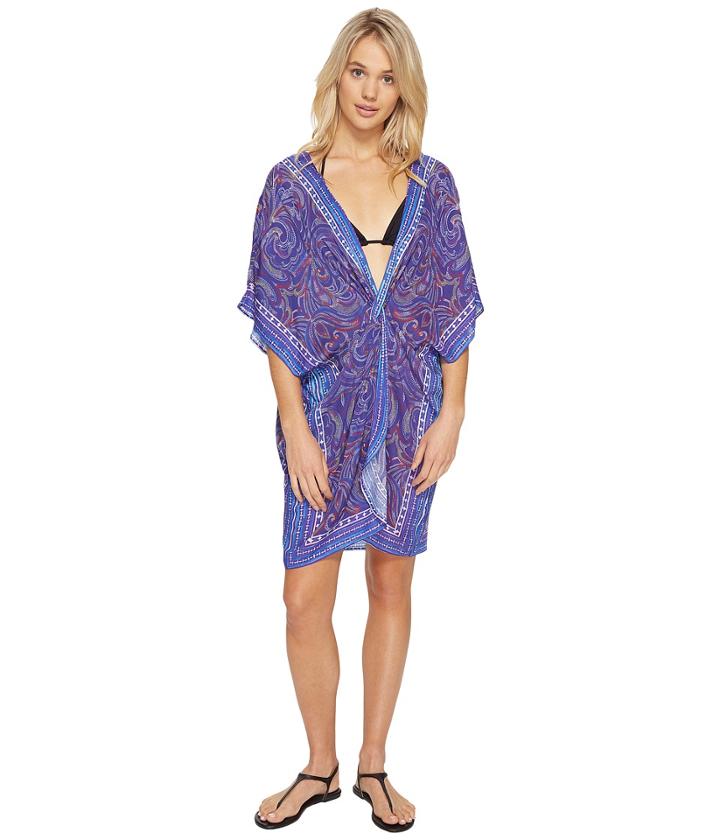Echo Design - La Playa Paisley Twist Tunic Cover-up