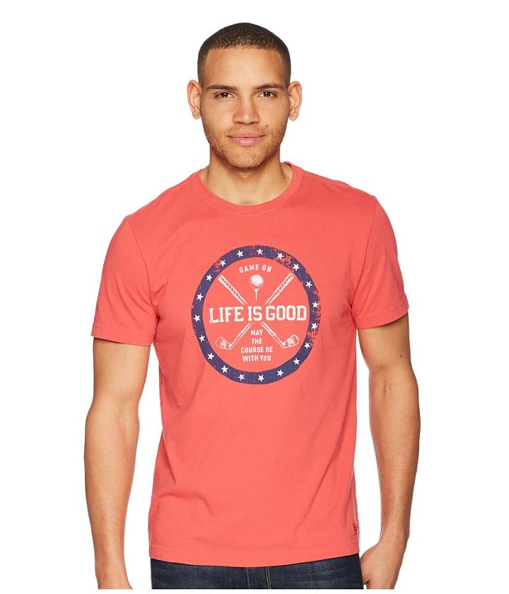 Life Is Good - Golf Course Crusher Tee