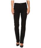 Fdj French Dressing Jeans - Supreme Denim Olivia Straight Leg In Black