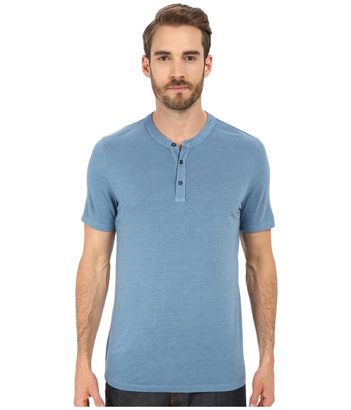 Michael Stars - Short Sleeve Bamboo Henley
