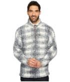True Grit - Frosty Tipped Pile Big Plaid 1/4 Zip Pullover