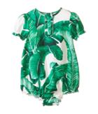 Dolce &amp; Gabbana Kids - Botanical Garden Banana Print One-piece