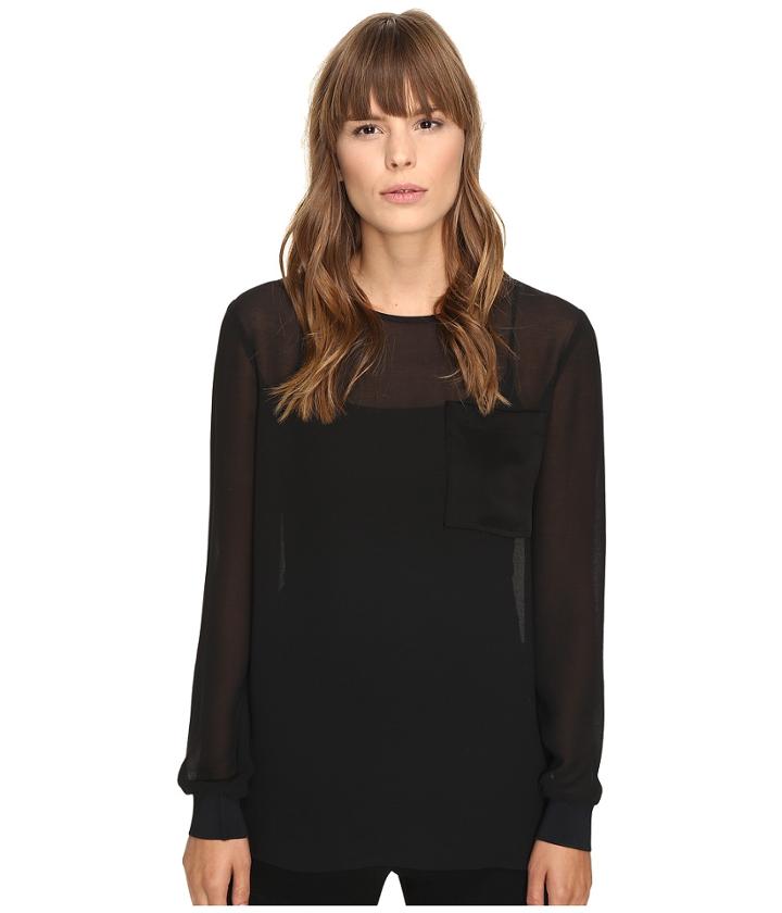 Atm Anthony Thomas Melillo - Long Sleeve Tee W/ Rib Cuffs