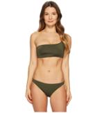 Proenza Schouler - Solids Two-piece Bikini Set W/ One-shoulder Bikini Top Classic Bottom