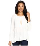 Brigitte Bailey - Caprice Ruffle Top With Keyhole