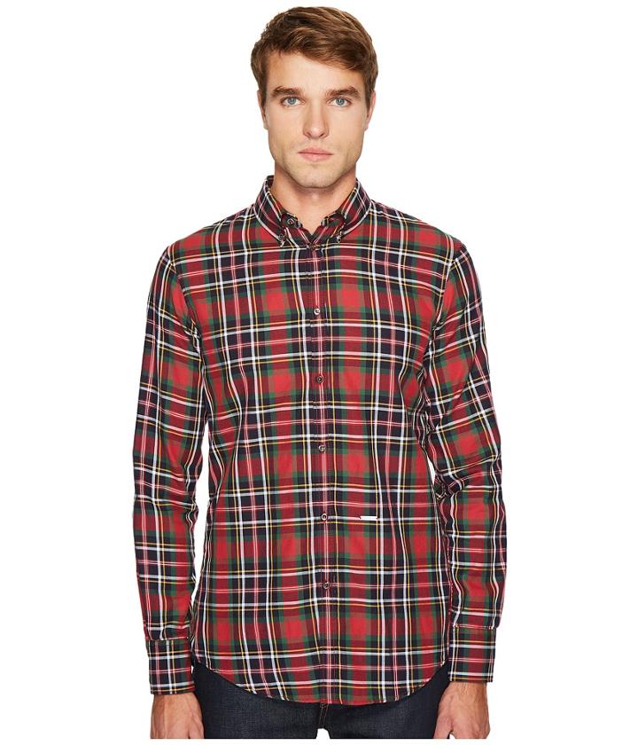Dsquared2 - Check Cotton Button Down Shirt