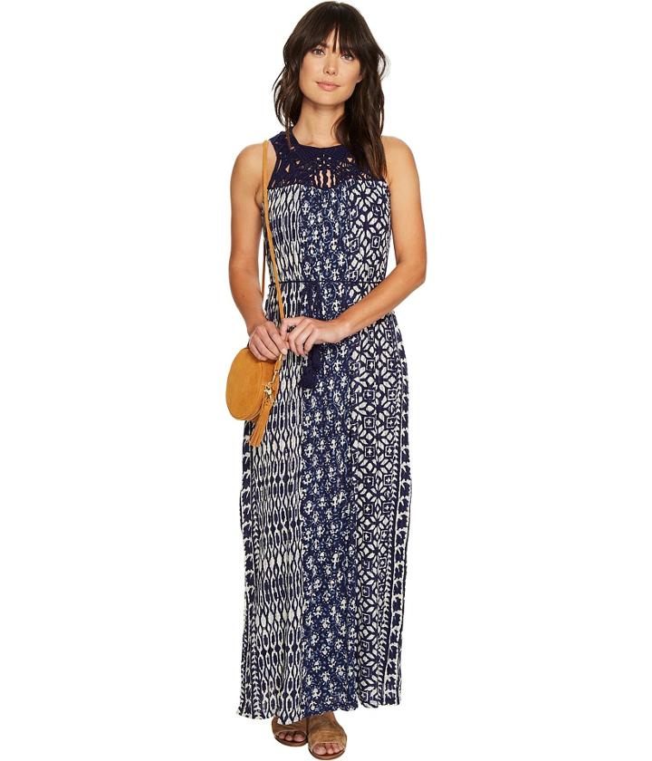 Lucky Brand - Macrame Yoke Dress