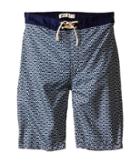 Appaman Kids - Elastic Wait And Lined Swim Trunks With Jelly Fish Design