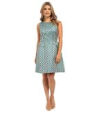 Kensie - Lurex Geo Flowers Dress Ksnk7751