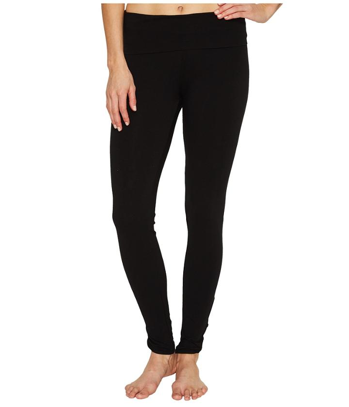 Hard Tail - Contour Rolldown Fleur-de-lis Ankle Leggings