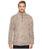 True Grit - Frosty Tribal Cord Pile 1/4 Zip Pullover