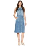 7 For All Mankind - Midi Trucker Vest Dress