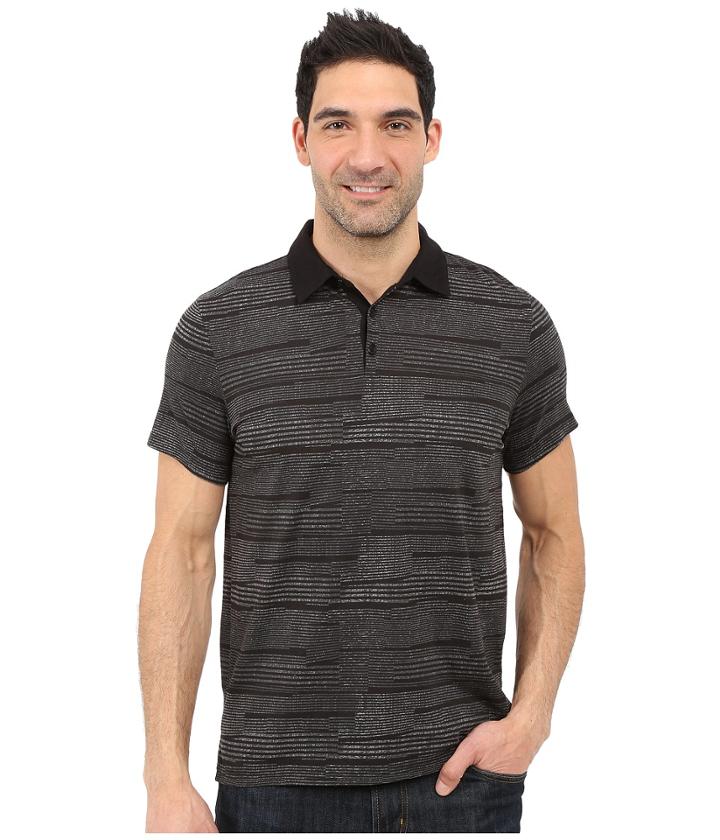 Calvin Klein - Slim Fit Broken-stripe Polo Shirt