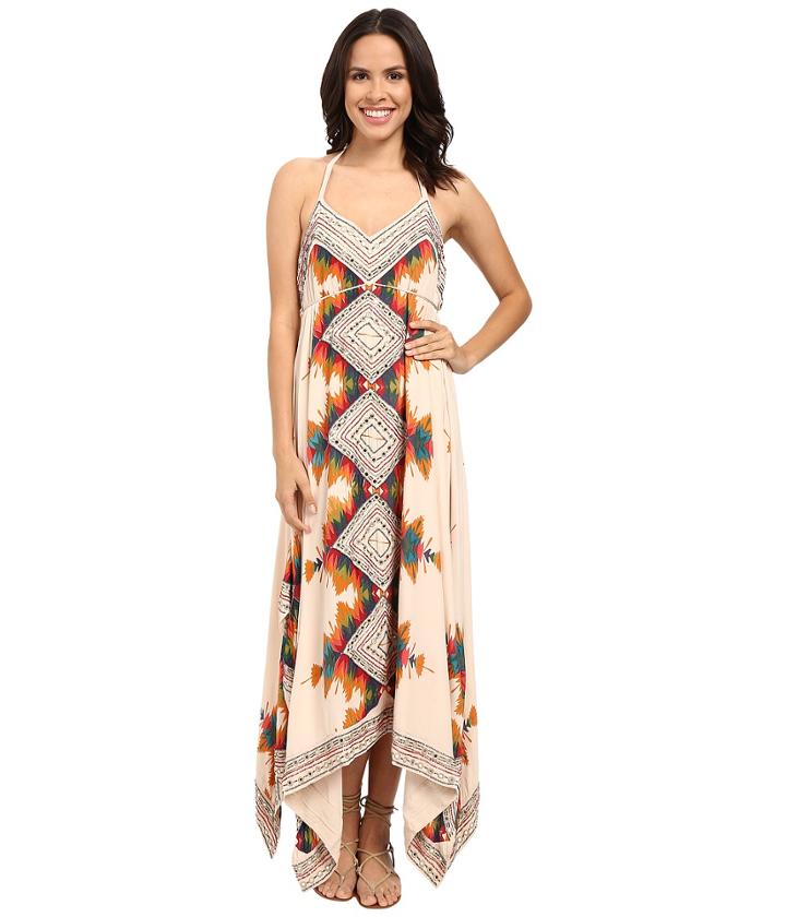 Free People - Party Printed Ibiza Halter Dress