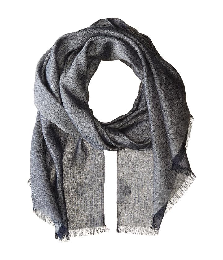 Salvatore Ferragamo - Gancini Linen/cashmere Scarf - 525000