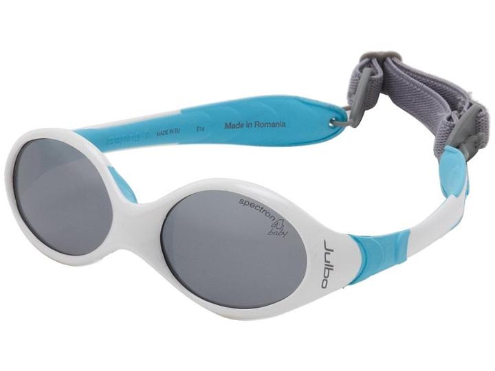 Julbo Eyewear Looping 1 Baby Sunglasses 2014, White/blue W/ Spectron 4 Baby Lenses