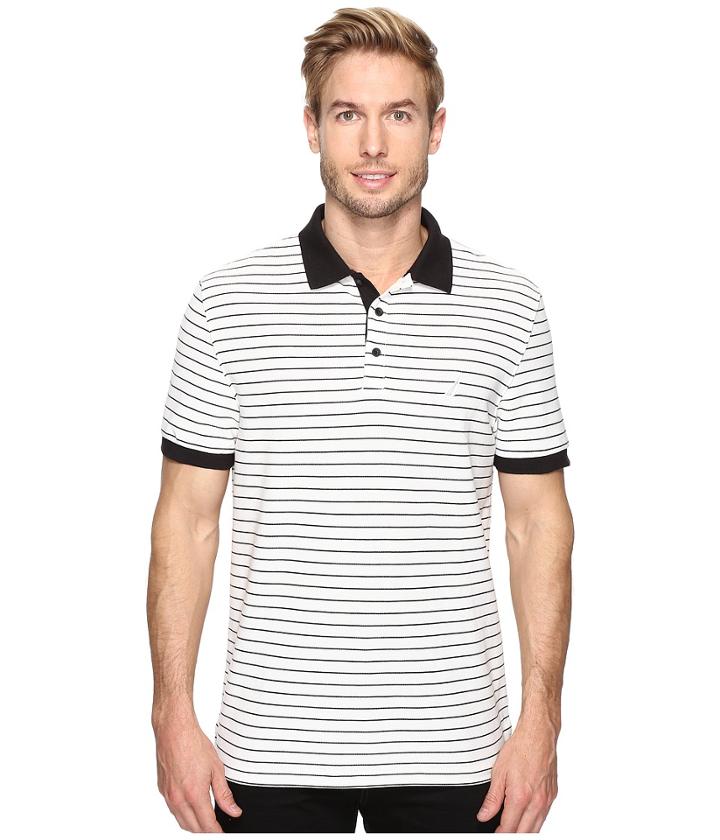Nautica - Short Sleeve Yarn-dyed Stripe Polo