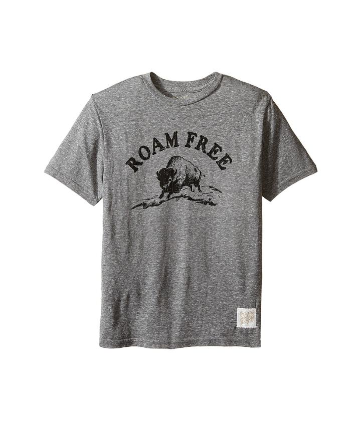 The Original Retro Brand Kids - Roam Free Short Sleeve Tri-blend Tee