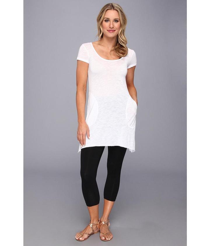 Allen Allen S/s Slub Tunic