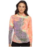 Jamie Sadock - Lava Print Long Sleeve Top