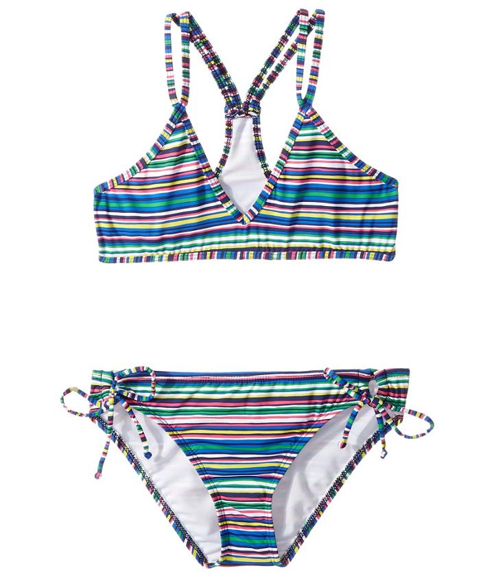 Ella Moss Girl - Printed Sport Bra Set
