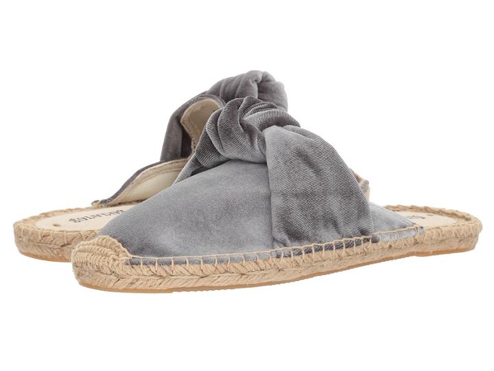 Soludos - Knotted Velvet Mule