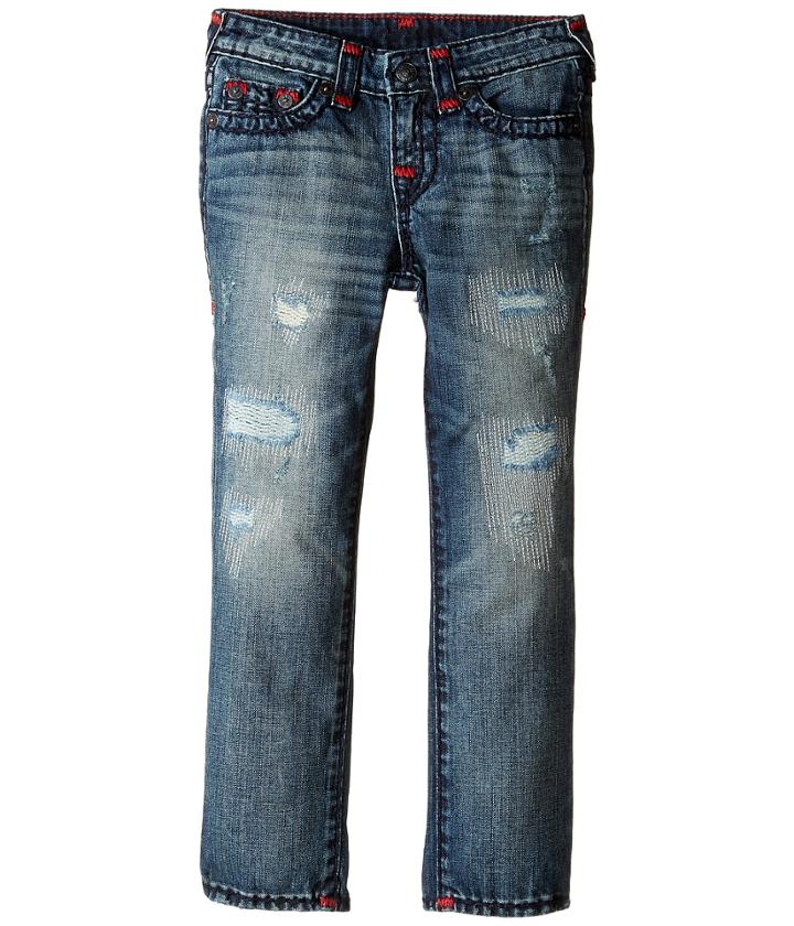 True Religion Kids - Geno Super T Jeans In Tarnished Wash