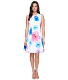 Calvin Klein - Floral Fit Flare Dress Cd7m5v3q