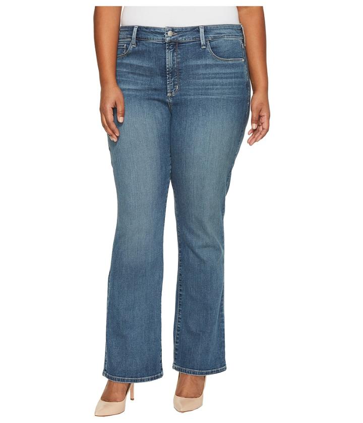 Nydj Plus Size - Plus Size Barbara Bootcut Jeans In Heyburn Wash