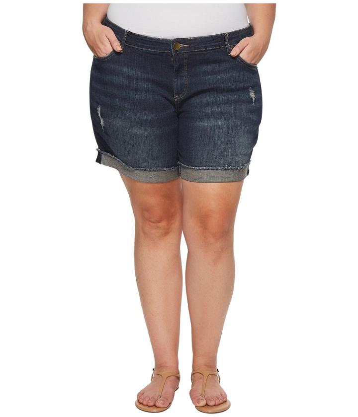 Kut From The Kloth - Plus Size Boyfriend Shorts In Triumph