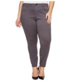Nydj Plus Size - Plus Size Ami Skinny Legging Jeans In Super Sculpting Denim In Vintage Pewter