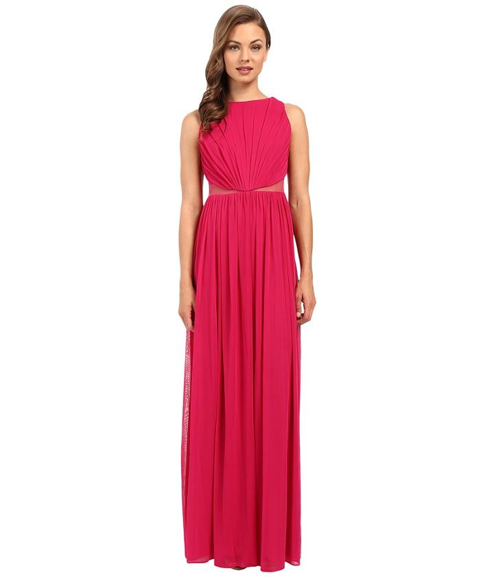 Adrianna Papell - Rouched Halter Gown