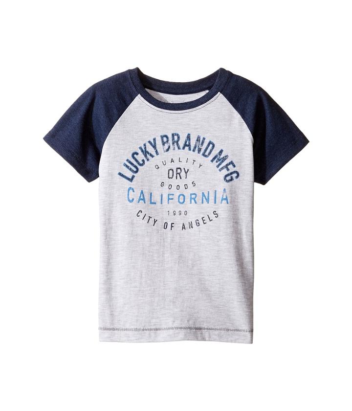 Lucky Brand Kids - Dry Goods Raglan Tee W/ Short Sleeves