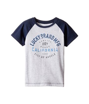 Lucky Brand Kids - Dry Goods Raglan Tee W/ Short Sleeves