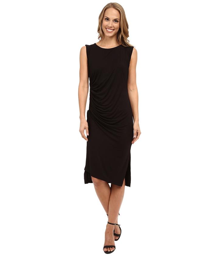Bobeau - Side Gather Knit Dress