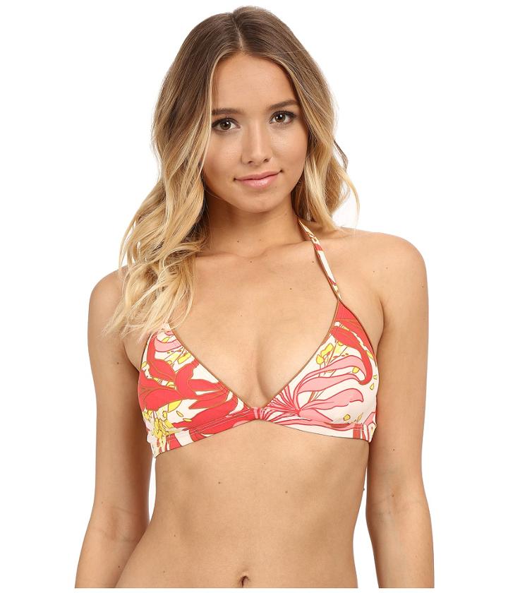 Vince Camuto - Crete Flower Bikini Top With Removable Soft Cups