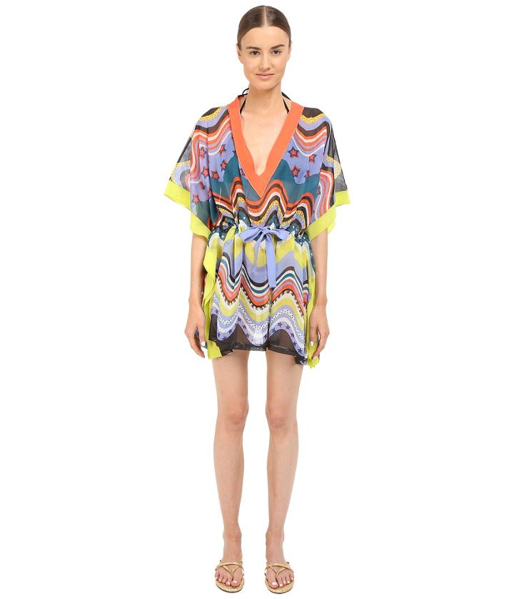 M Missoni - Circus Short Tie Kaftan Cover-up