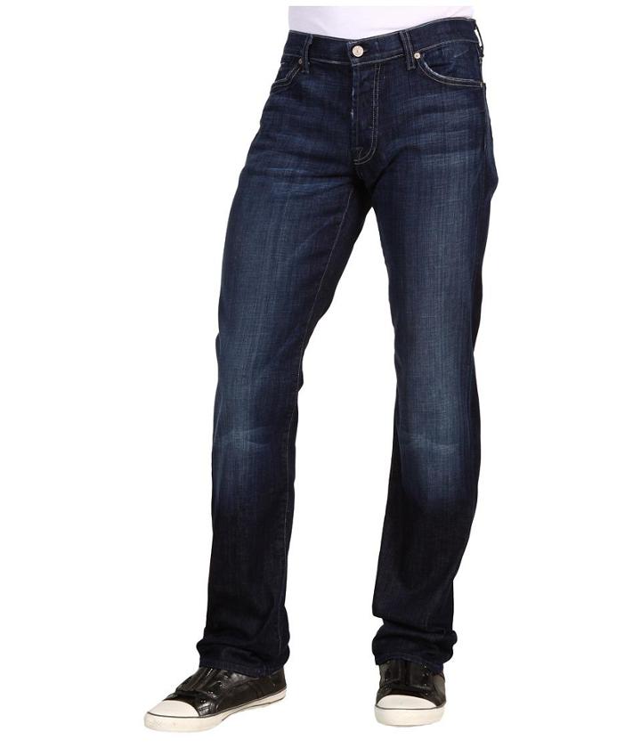 7 For All Mankind Standard Straight Leg In Los Angeles Dark