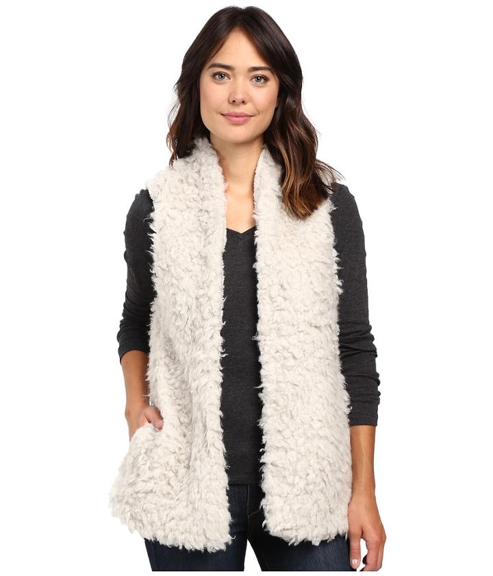 Dylan By True Grit - Vintage Faux Fur Charlotte Vest