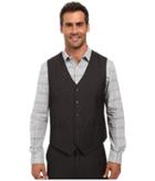 Perry Ellis - Tonal Micro Check Suit Vest