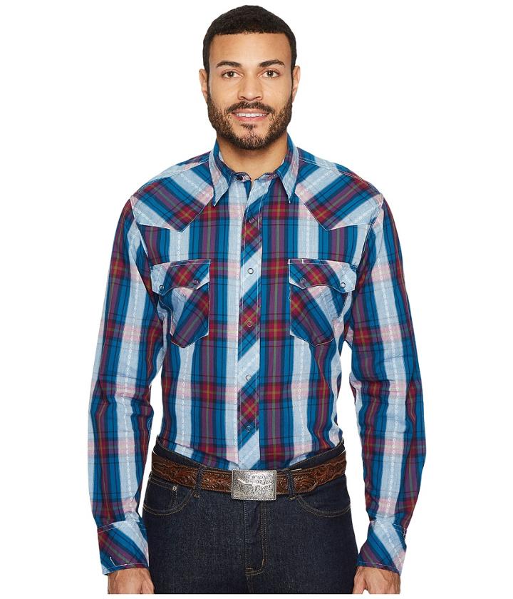 Roper - 1253 Cider Check Long Sleeve Top