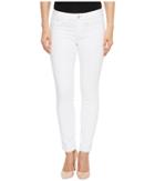 Mavi Jeans - Adriana Mid-rise Super Skinny Ankle In White Tribeca