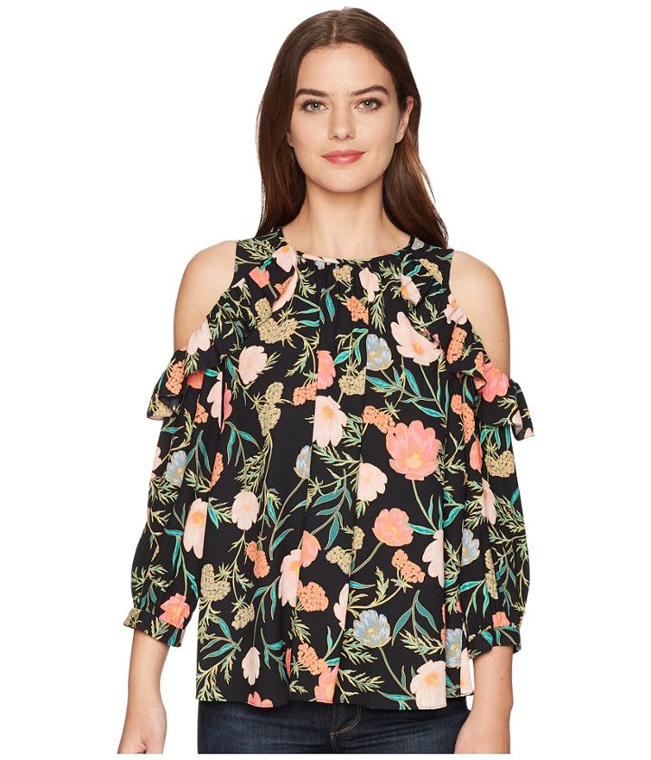 Kate Spade New York - Blossom Cold Shoulder Top