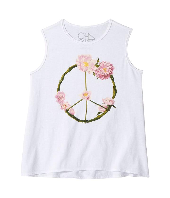 Chaser Kids - Garden Peace Wreath Tank Top