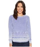 Allen Allen - Long Sleeve Crew Double Layer Top