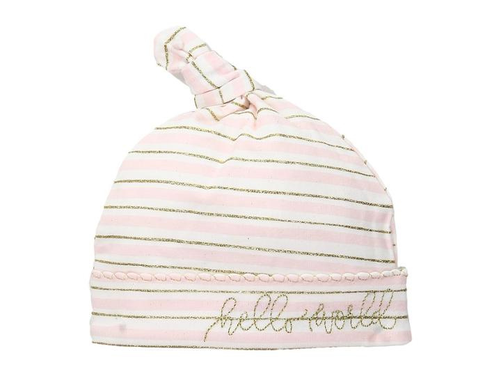 Mud Pie - Hello World Newborn Cap