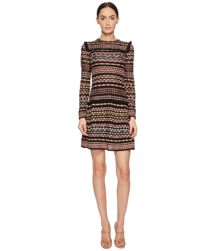 M Missoni - Lurex Lace Long Sleeve Dress