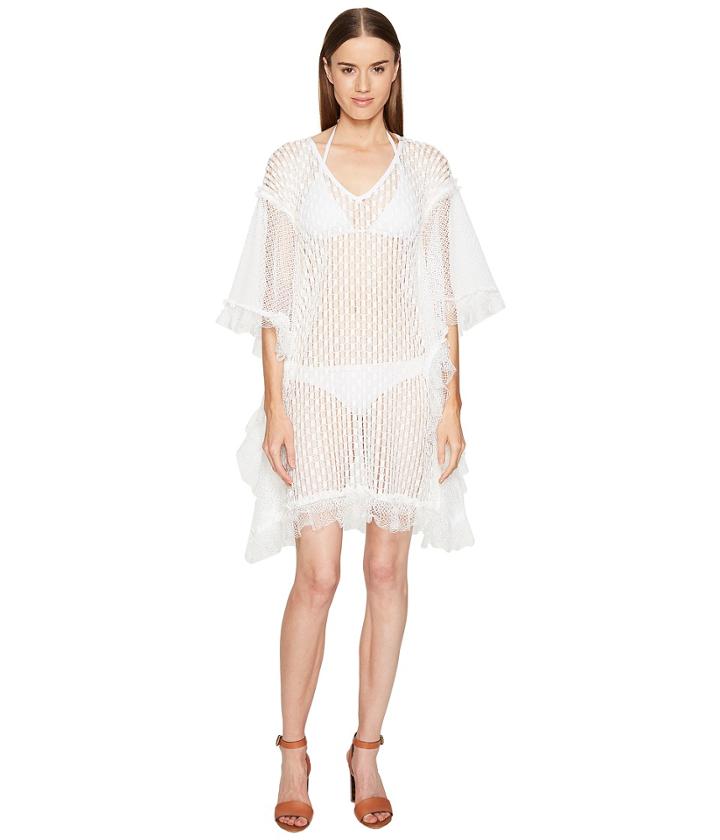 Jonathan Simkhai - Basketweave Mini Caftan Cover-up